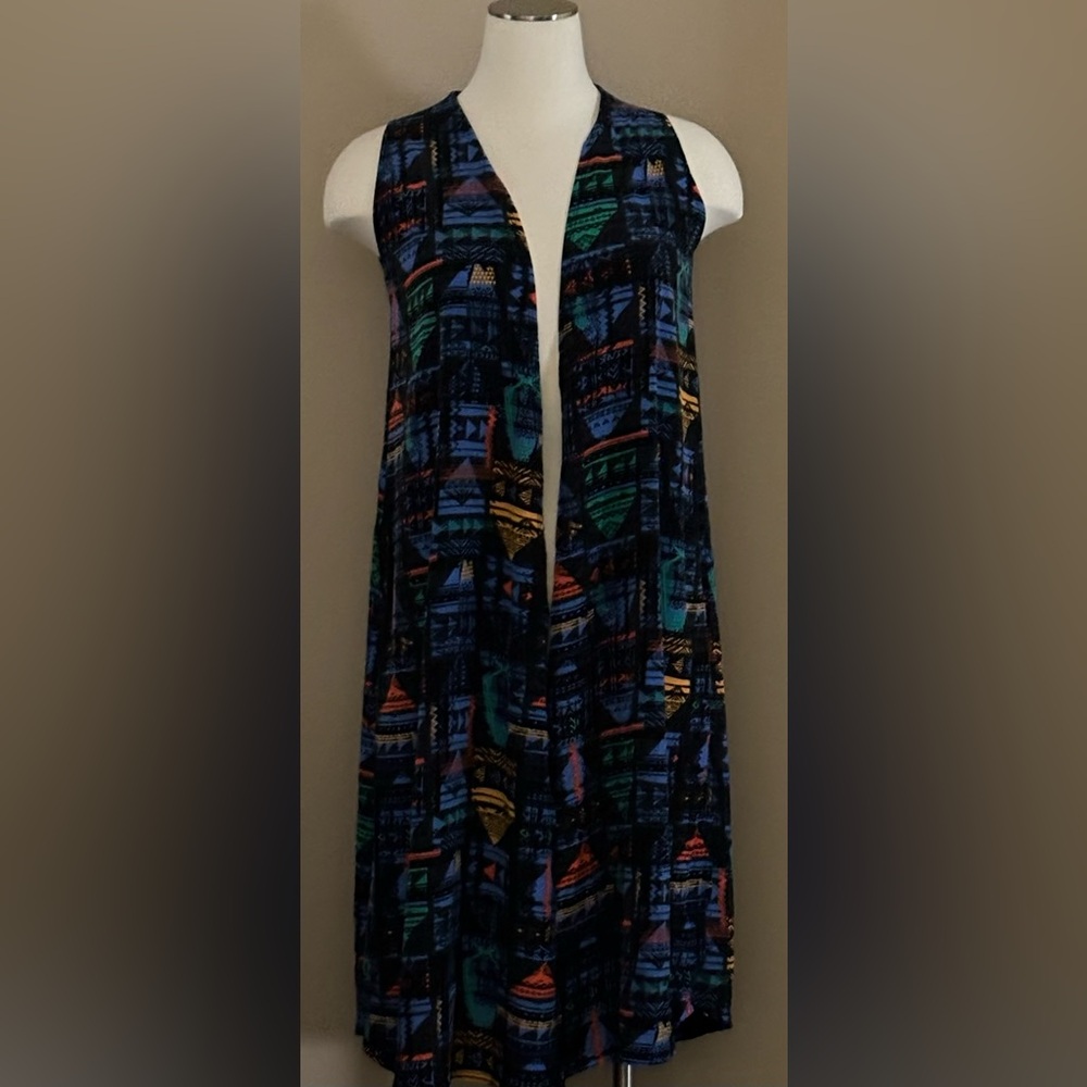 Brand New Lularoe Long Geometric lightweight Cardigan